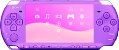 お買い得！　PSPセット　パープル PSP 2000 すぐ遊べるセット スケルトンパープル 透明 クリア